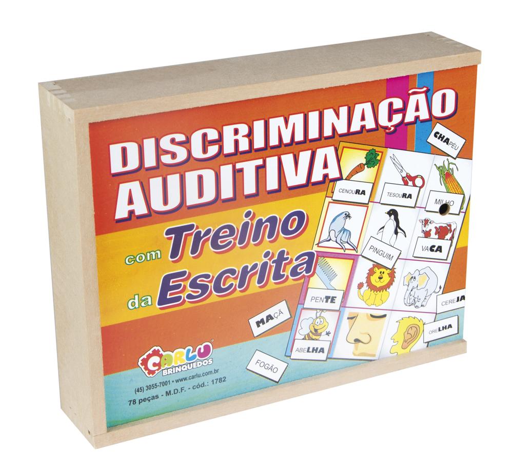 Discriminação auditiva com treina da escrita