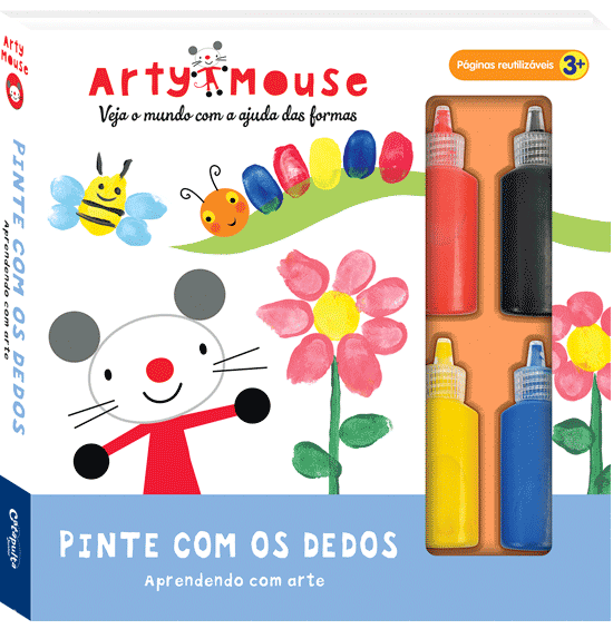Arty Mouse - Pinte com os dedos