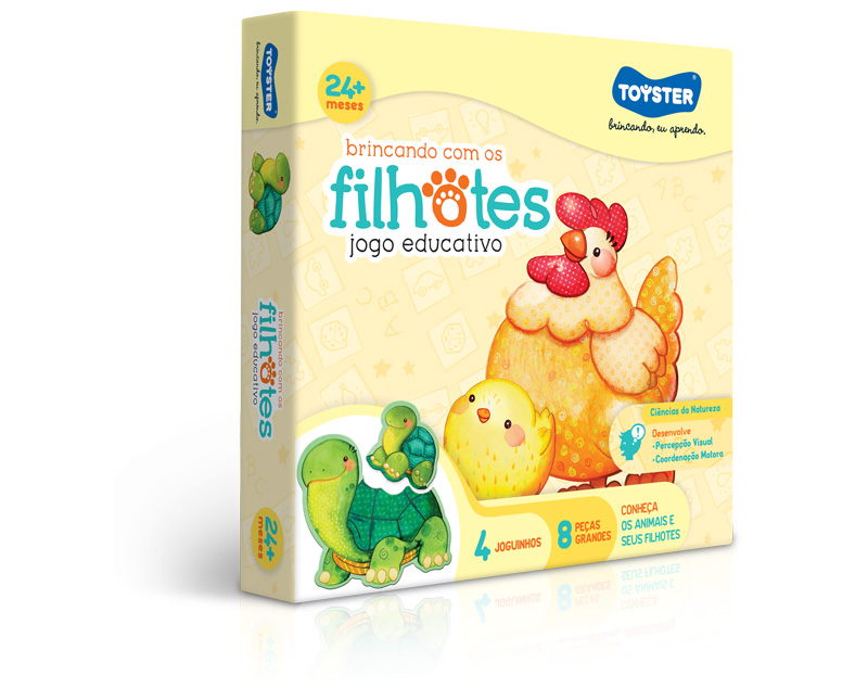 Brincando com os Filhotes