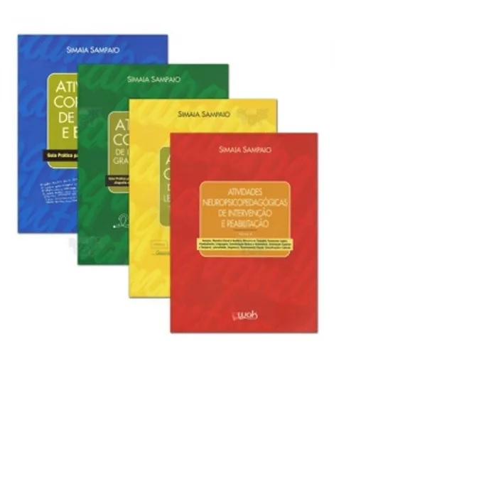 Kit Intervenção E Reeducação Psicopedagógica Completo