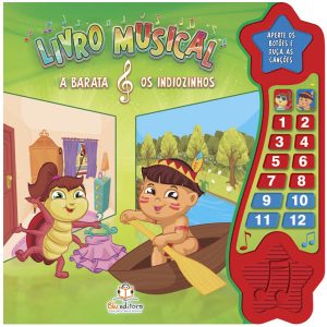 Livro Musical: A Barata & Os Indiozinhos