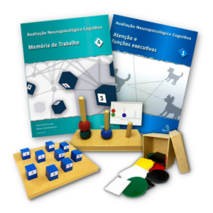 Kit Avaliação Neuropsicológica Cognitiva Memória de Trabalho e Funções Executivas (NÃO INCLUSO AS LICENÇAS DOS CADERNOS DE APLICAÇÃO)