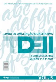 TDE II - Livro de Avaliação Qualitativa Subteste Escrita 1º ao 4ª ano