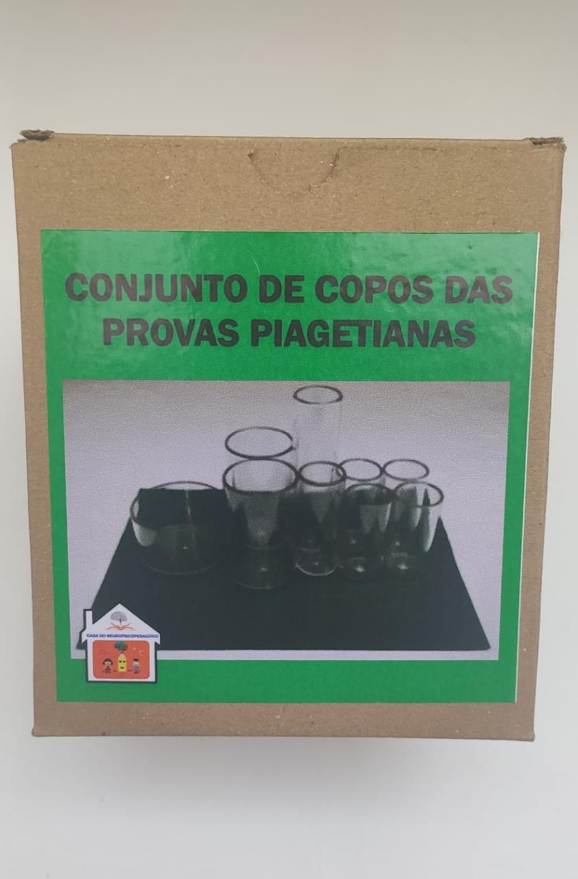 Copos das provas piagetianas operatórias