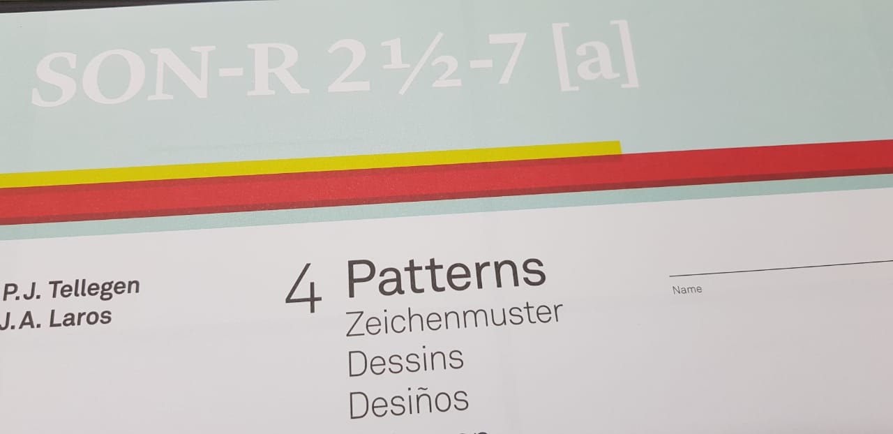 SON-R 2½-7 [a] - Caderno Subteste Padrões