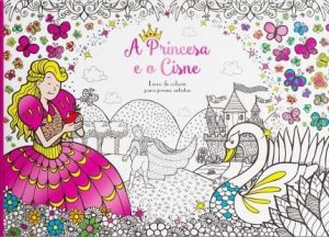 Livro de Colorir - Princesa e o Cisne