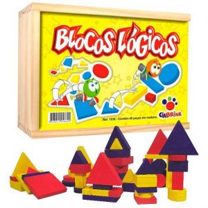 Blocos lógicos 48 peças