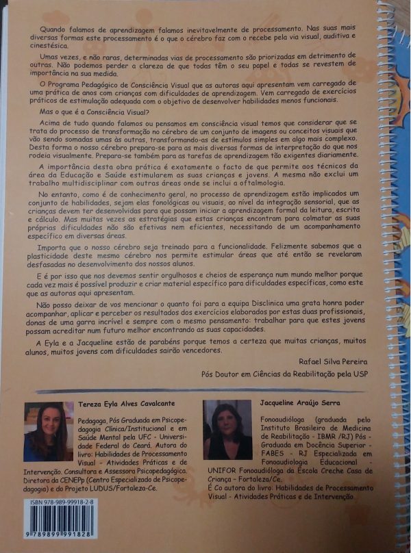 Programa pedagógico de consciência visual