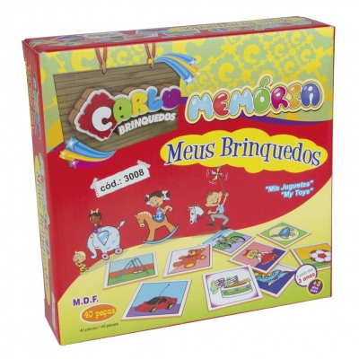 Jogo da Memória - Meus brinquedos