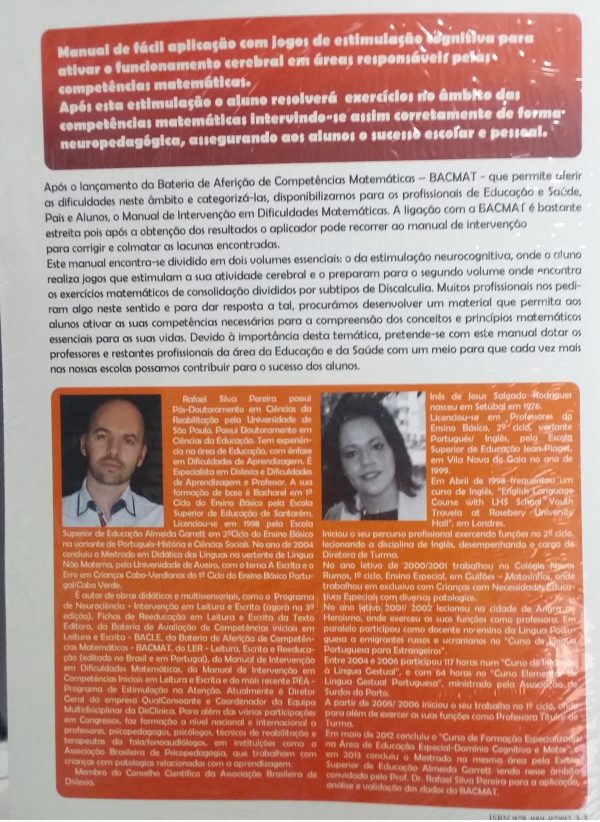Manual de Intervenção em Dificuldades Matemáticas