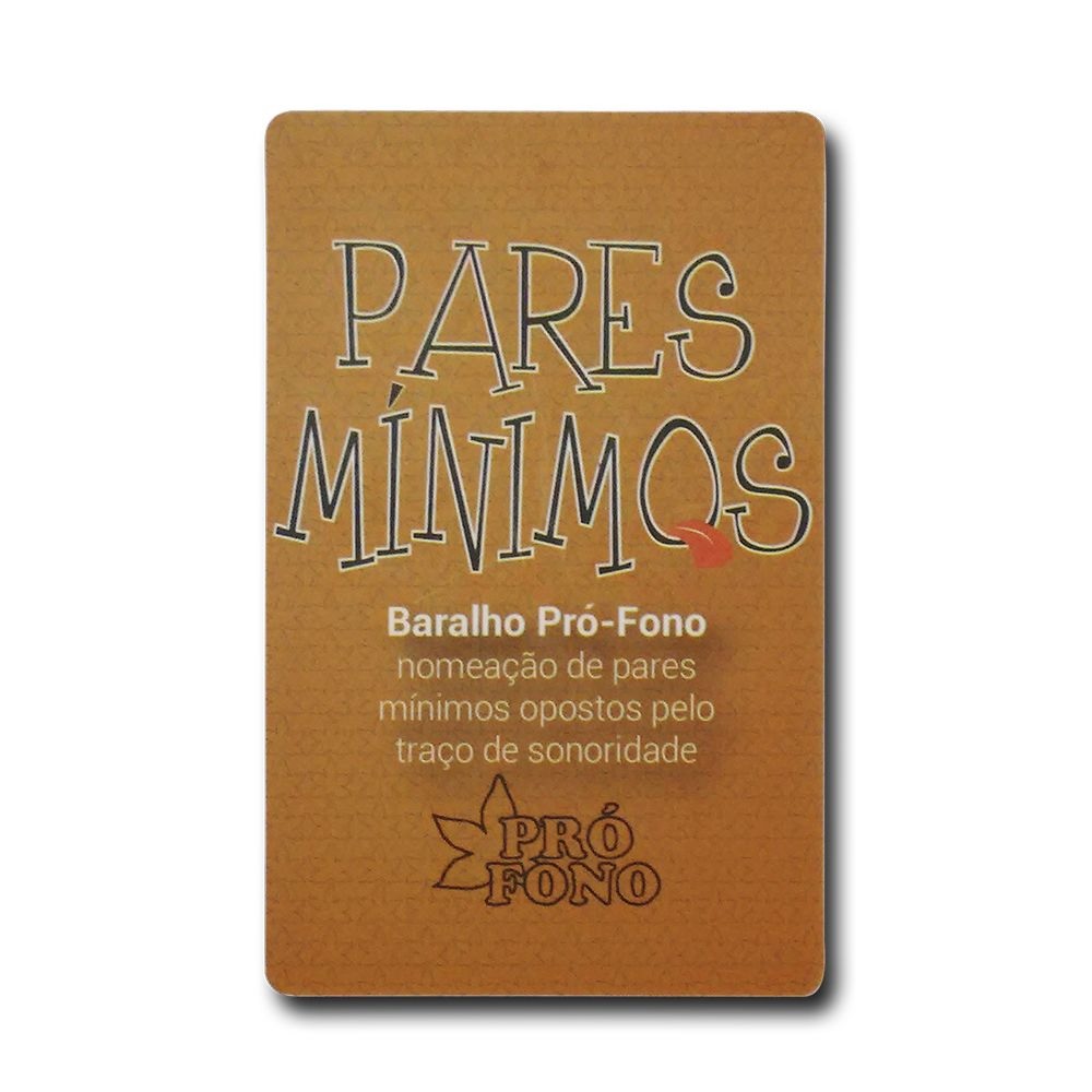 Baralho: Pares Mínimos