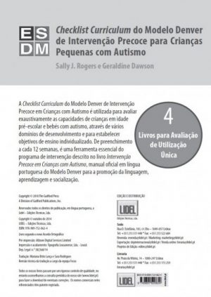 Checklist Curriculum do modelo Denver