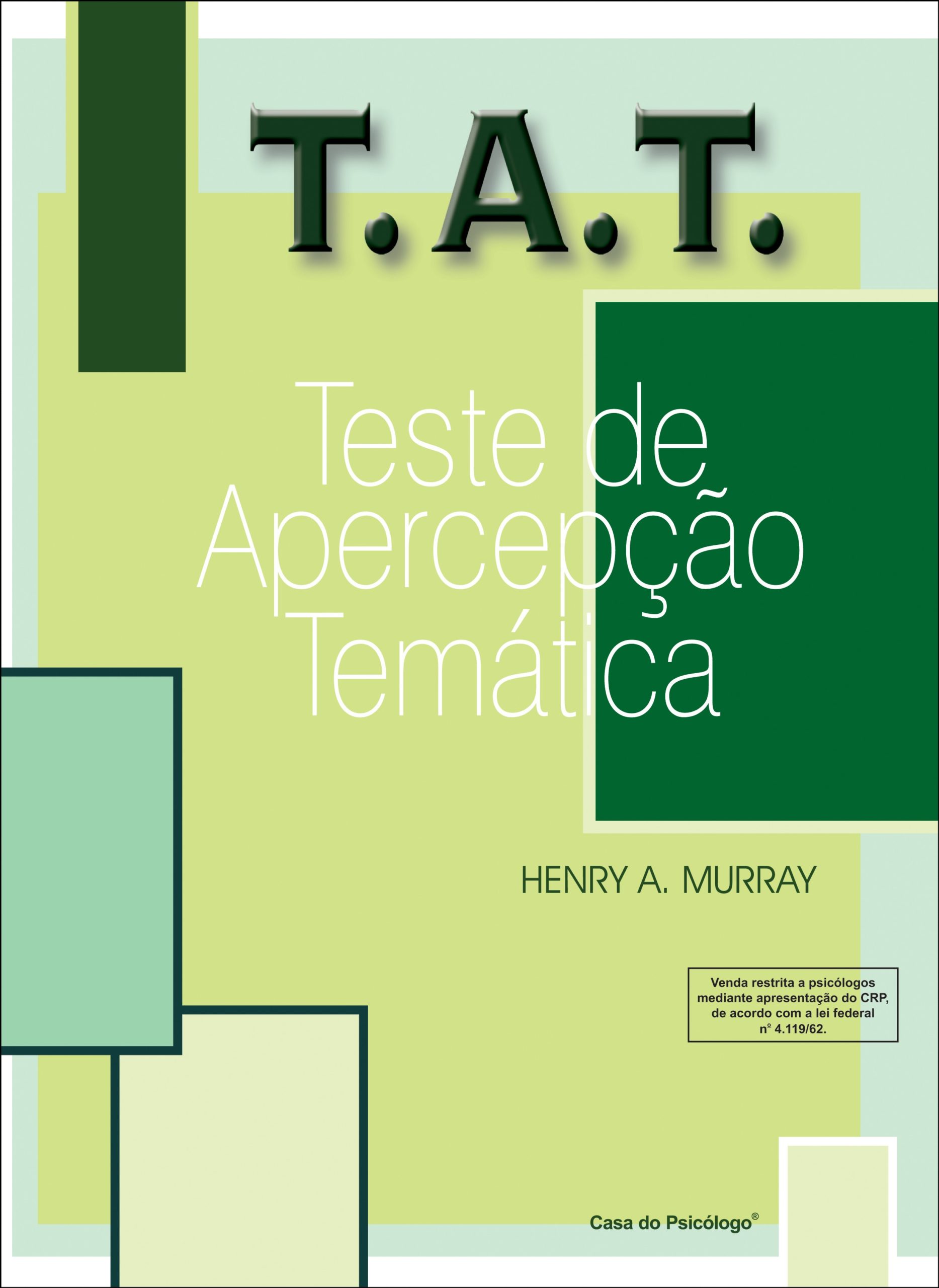 TAT - Manual de Aplicação e Avaliação