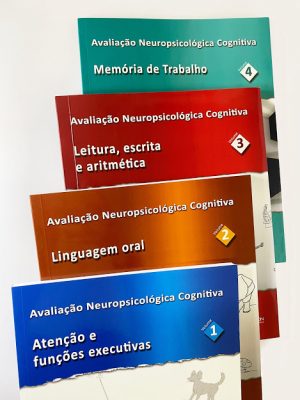 Coleção Avaliação Neuropsicológica Cognitiva (4 Volumes) - não acompanha as licenças dos cadernos de aplicação