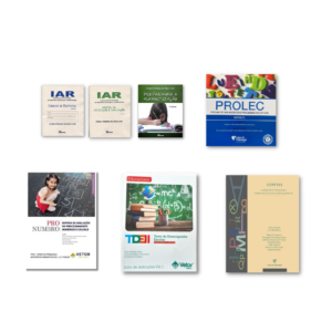 Kit Avaliação Leitura, Escrita e Matemática: PROLEC, TDE II, IAR, CONFIAS, PRONUMERO com Curso