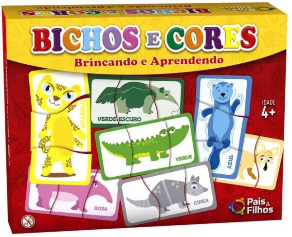 Jogo Bichos e Cores