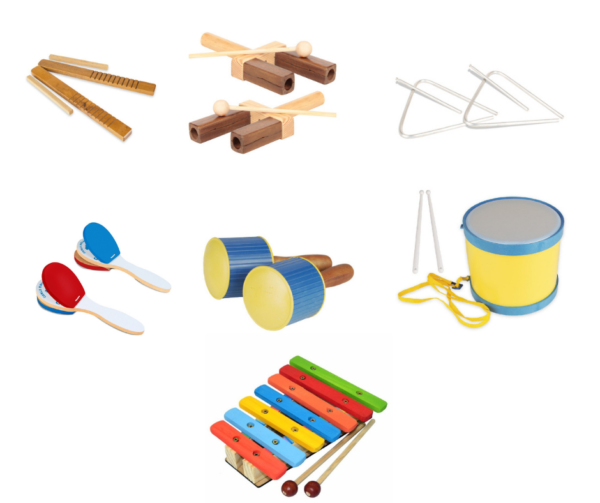 Bandinha com 7 instrumentos