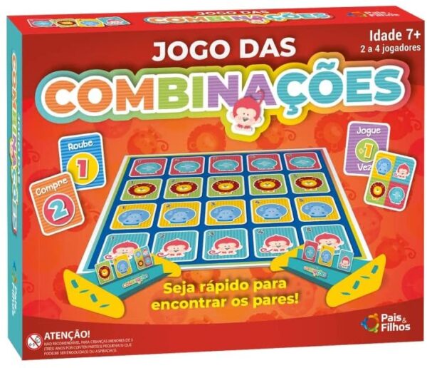 Jogo das Combinações - 109 Peças
