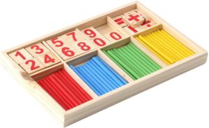 Brinquedo Educativo Matemática Montessori Inteligência
