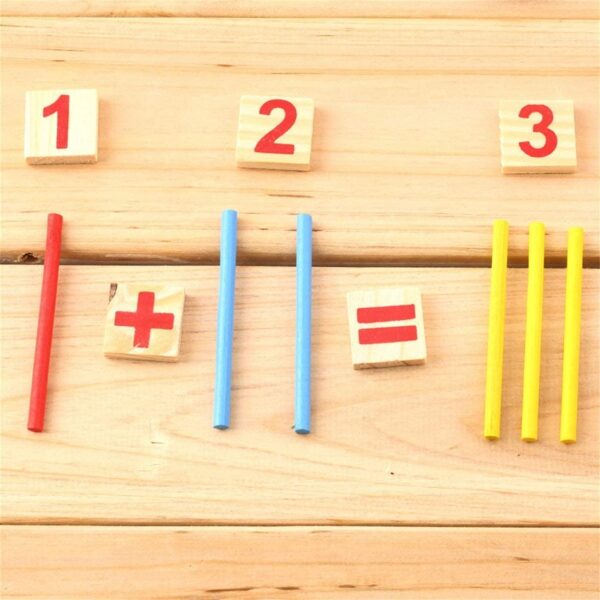 Brinquedo Educativo Matemática Montessori Inteligência - Image 2