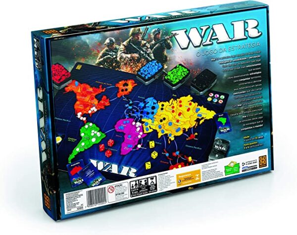 Jogo War Tabuleiro - O Jogo da Estratégia - Image 3