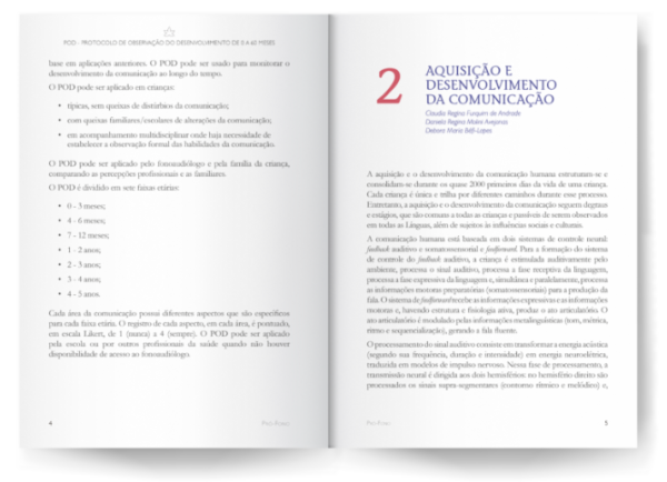 POD – Protocolo de Observação do Desenvolvimento de 0 a 60 Meses - Impresso - Image 3