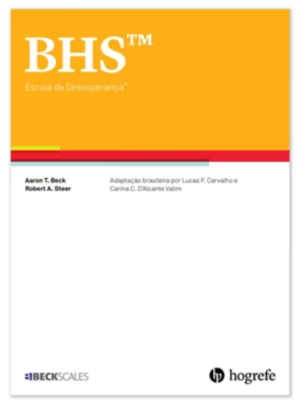 BHS - Escala de Desesperança de Beck - Kit Completo