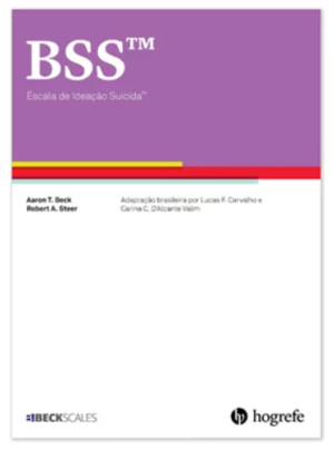 BSS - Escala de Ideação Suicida de Beck - Kit Completo