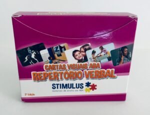 Cartas Visuais ABA - Repertório Verbal Rosa