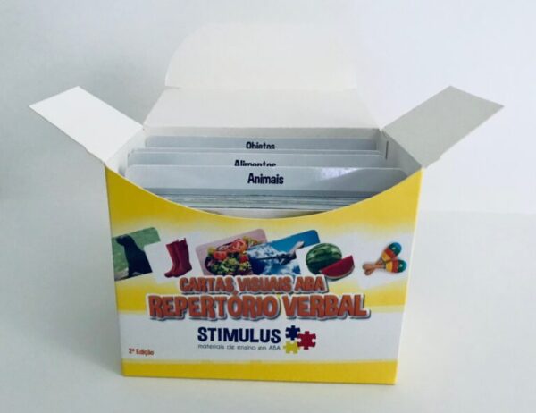 Cartas Visuais ABA - Repertório Verbal Amarela - 2ª edição - Image 2