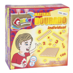 Material Dourado Individual (62 peças) - Carlu