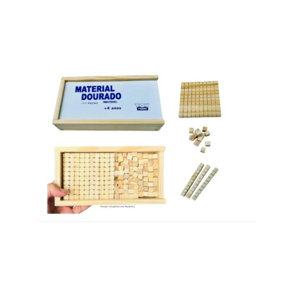 Material Dourado Individual - 111 Peças