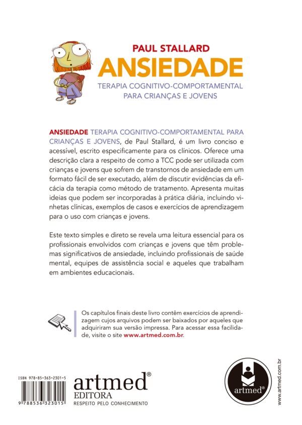 Ansiedade - Terapia Cognitivo-Comportamental para Crianças e Jovens - Image 2