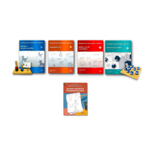 KIT Coleção Av. Neuro. Cognitiva + Torre de Londres + Cubos Corsi + Guia Para o Diagnóstico Psicopedagógico Clínico