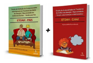 ETDAH (Criad) + ETDAH (Pais) + Licenças dos Cadernos de Aplicação