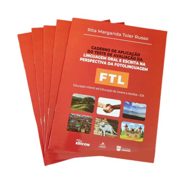KIT FTL - Teste de Avaliação da Linguagem Oral e Escrita na Perspectiva da Fotolinguagem - Manual + Caderno de Aplicação - Image 2