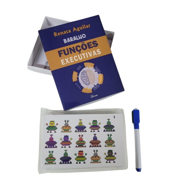 KIT Livro Funções Executivas - Estratégias Para Estimulação de Processos Cognitivos Neurofuncionais + Baralho - Image 3
