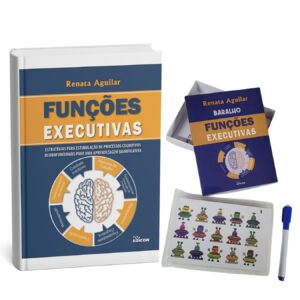 KIT Livro Funções Executivas - Estratégias Para Estimulação de Processos Cognitivos Neurofuncionais + Baralho