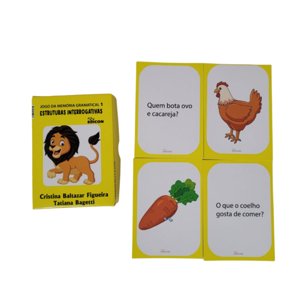 Jogo Da Memória Gramatical 1 – Estruturas Interrogativas - Image 2