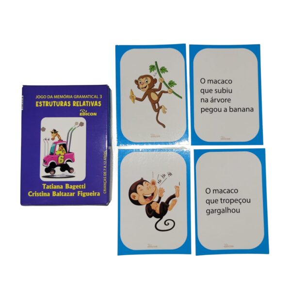Jogo Da Memória Gramatical 3 - Estruturas Relativas - Image 2